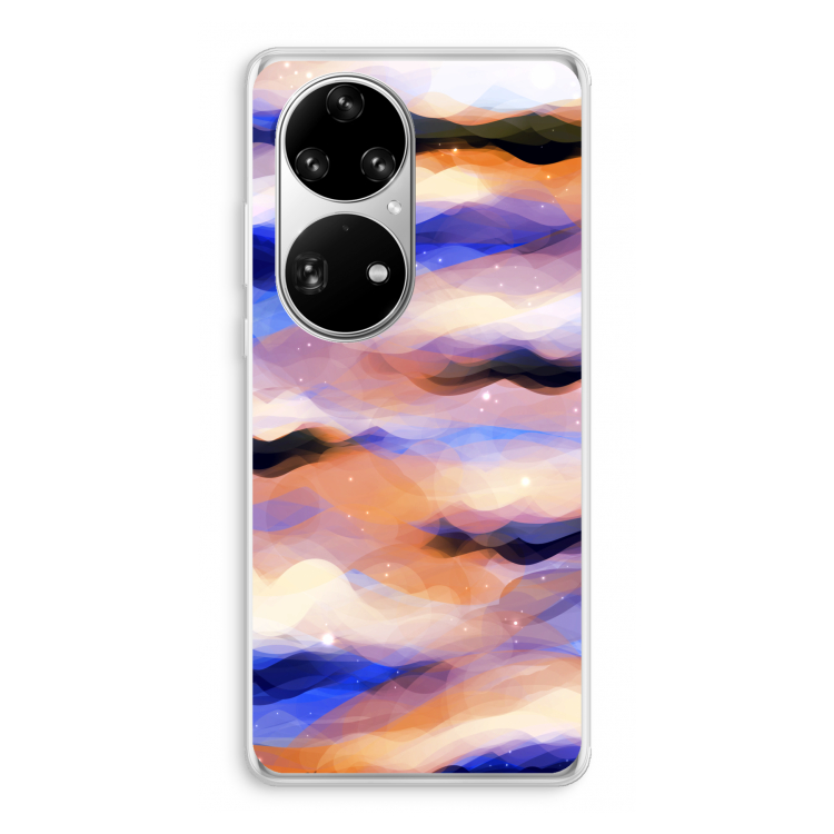 Donkere Wolken: Huawei P50 Pro Transparant Hoesje