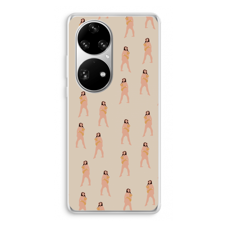 You're so golden: Huawei P50 Pro Transparant Hoesje