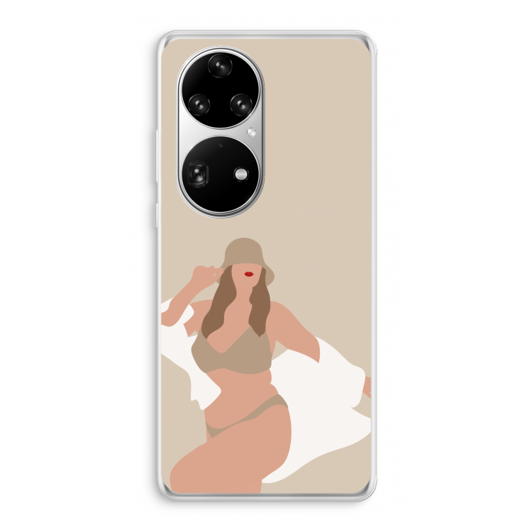 One of a kind: Huawei P50 Pro Transparant Hoesje