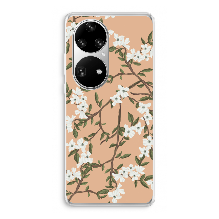 Blossoming spring: Huawei P50 Pro Transparant Hoesje