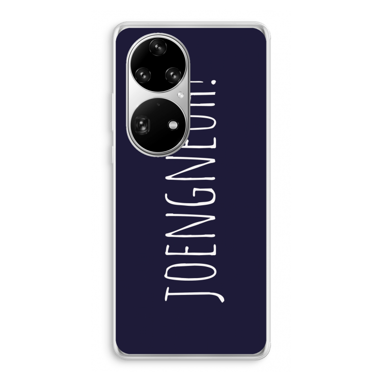 Joengneuh!: Huawei P50 Pro Transparant Hoesje
