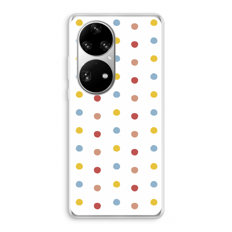 Bollen: Huawei P50 Pro Transparant Hoesje