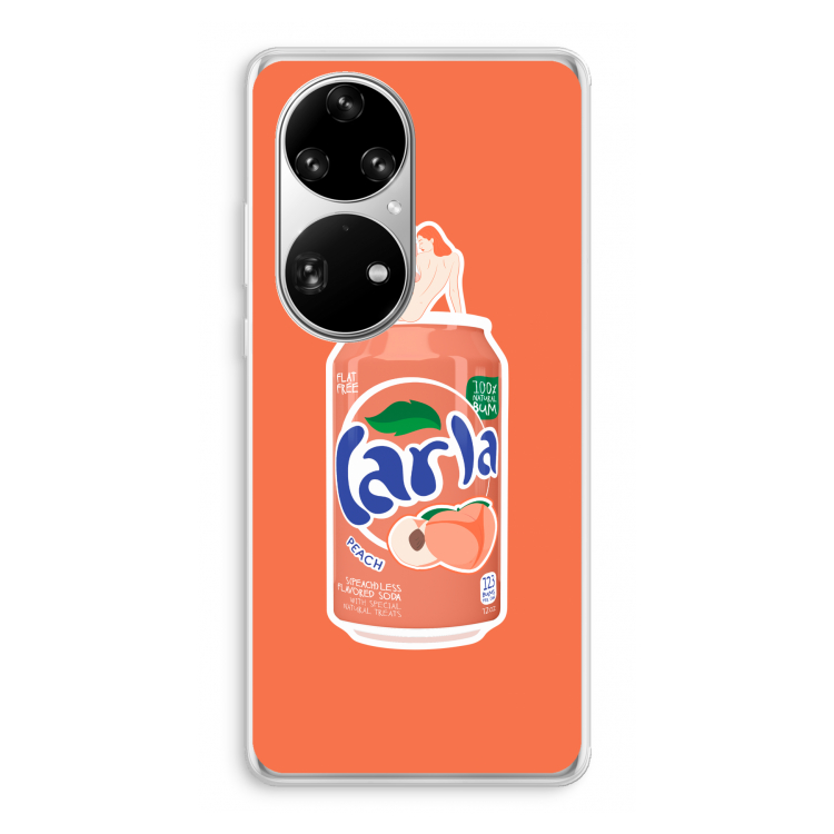 S(peach)less: Huawei P50 Pro Transparant Hoesje
