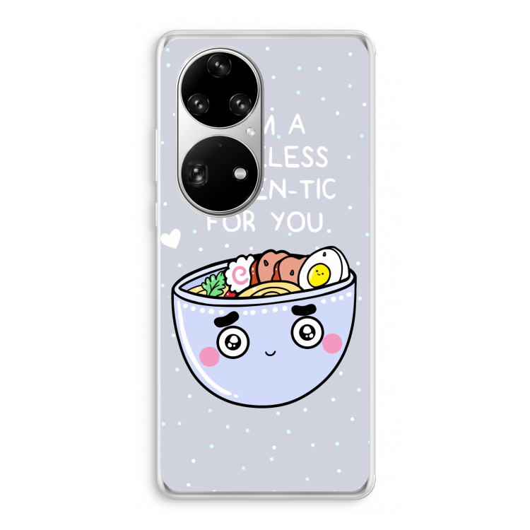 I'm A Hopeless Ramen-Tic For You: Huawei P50 Pro Transparant Hoesje