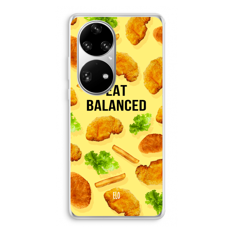 Eat Balanced: Huawei P50 Pro Transparant Hoesje