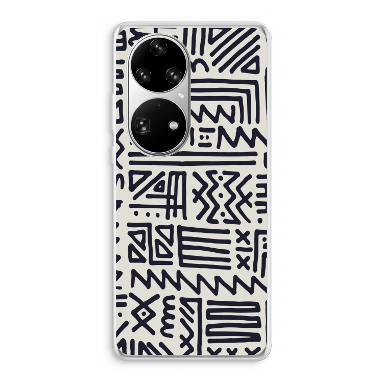 Marrakech print: Huawei P50 Pro Transparant Hoesje