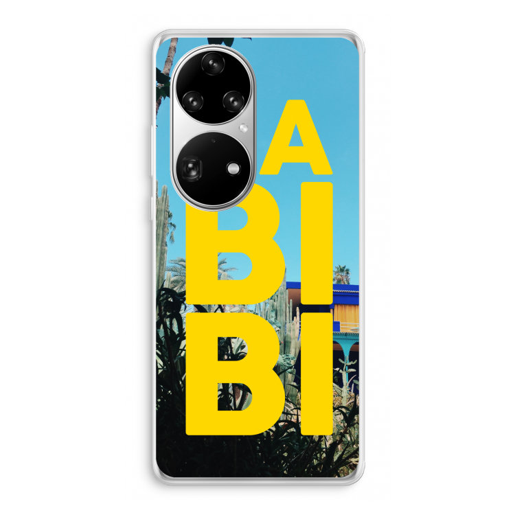 Habibi Majorelle : Huawei P50 Pro Transparant Hoesje