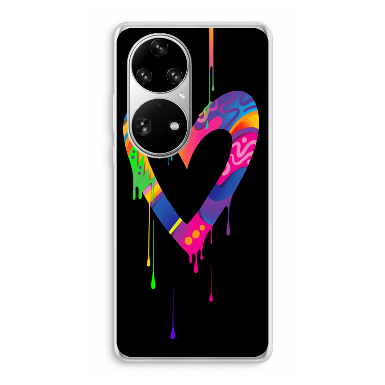 Melts My Heart: Huawei P50 Pro Transparant Hoesje