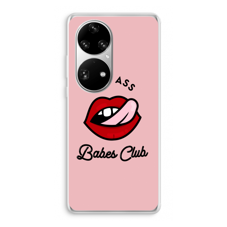 Badass Babes Club: Huawei P50 Pro Transparant Hoesje