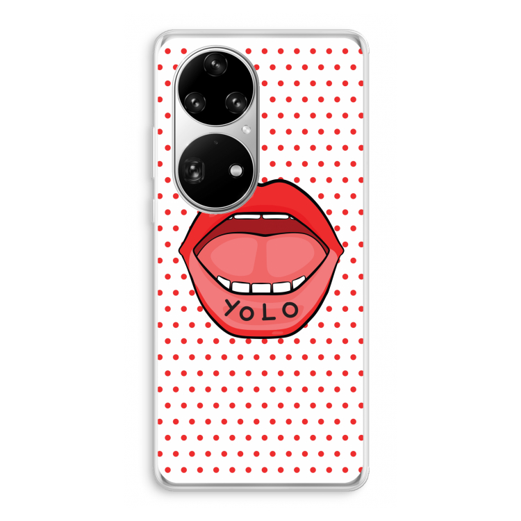 Yolo Denise: Huawei P50 Pro Transparant Hoesje