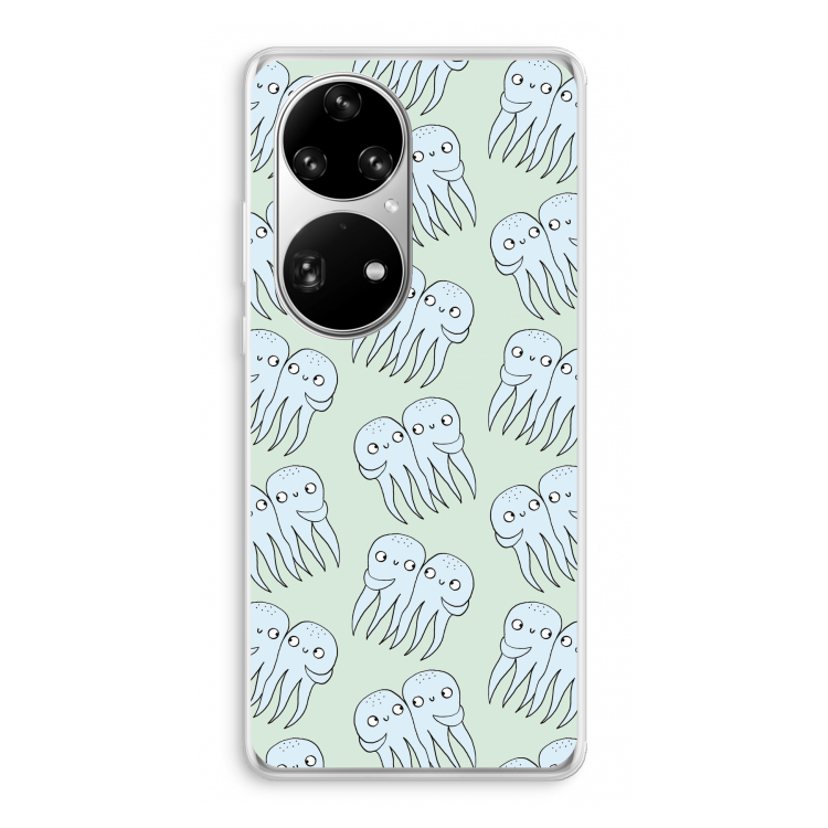 Octopussen: Huawei P50 Pro Transparant Hoesje