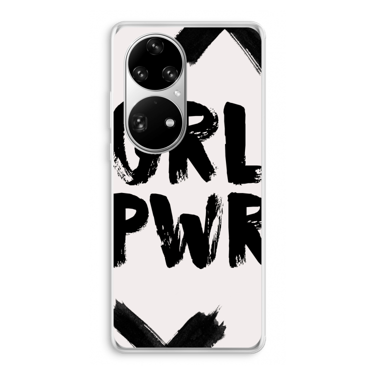 Girl Power #2: Huawei P50 Pro Transparant Hoesje