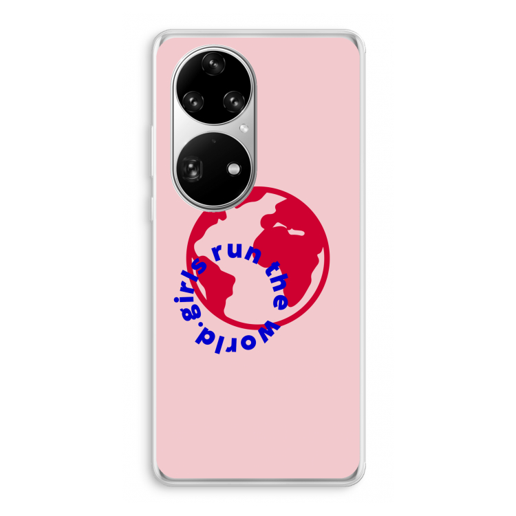 Run The World: Huawei P50 Pro Transparant Hoesje