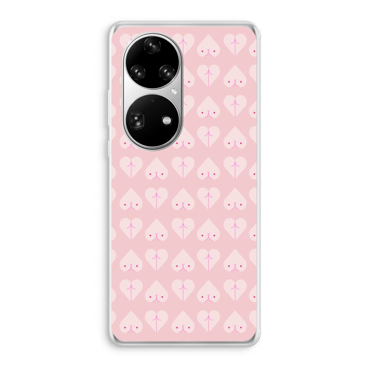 Ass 'n Titties: Huawei P50 Pro Transparant Hoesje