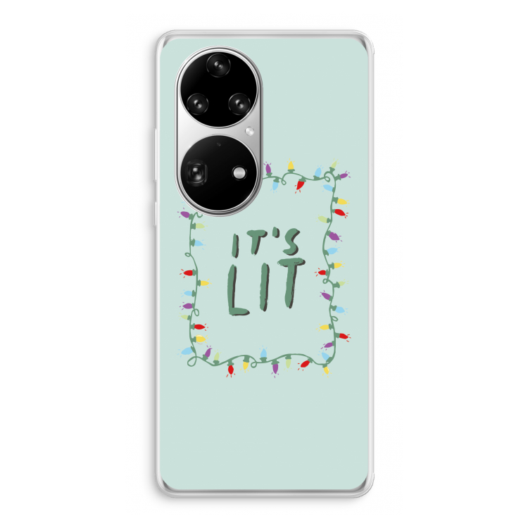 It's Lit: Huawei P50 Pro Transparant Hoesje