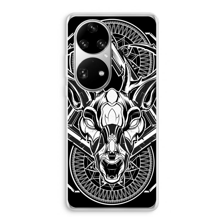 Oh Deer: Huawei P50 Pro Transparant Hoesje