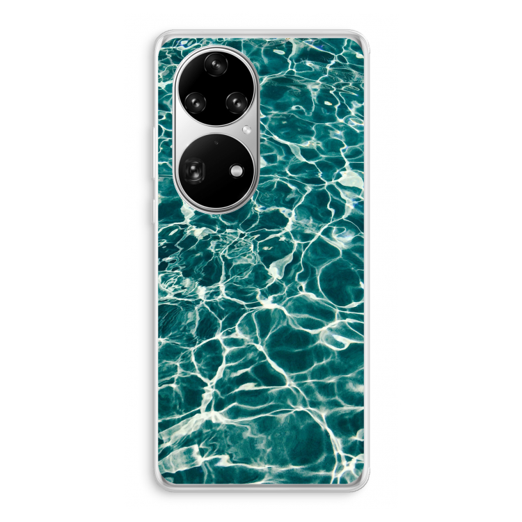 Weerkaatsing water: Huawei P50 Pro Transparant Hoesje
