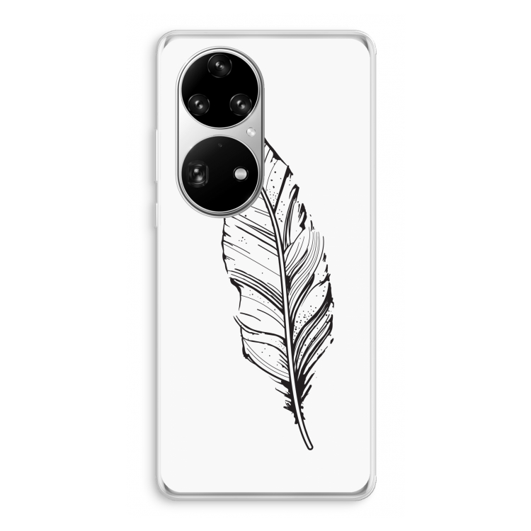 Pluim: Huawei P50 Pro Transparant Hoesje