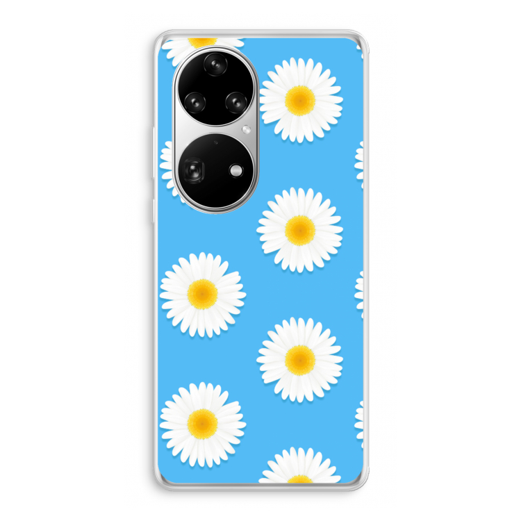 Margrietjes: Huawei P50 Pro Transparant Hoesje