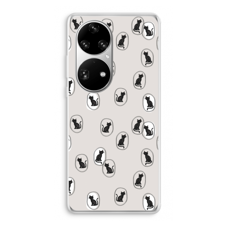 Miauw: Huawei P50 Pro Transparant Hoesje