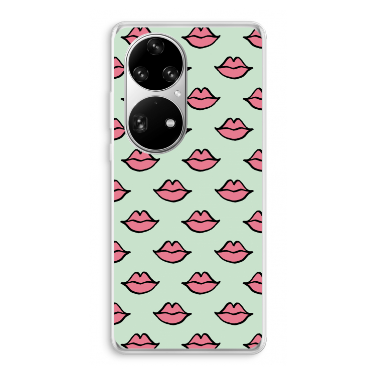 Lipjes: Huawei P50 Pro Transparant Hoesje