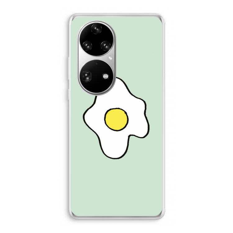 Spiegelei: Huawei P50 Pro Transparant Hoesje
