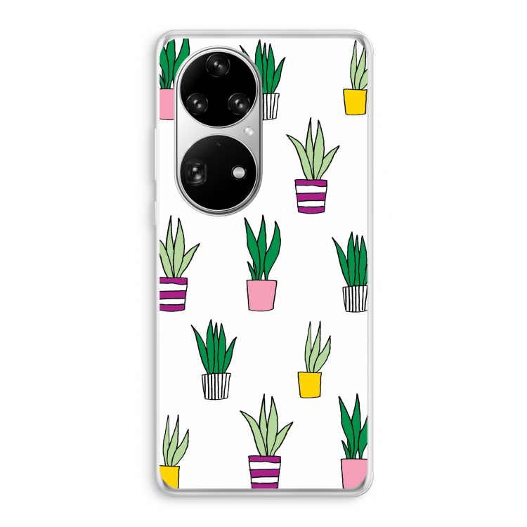 Sanseveria: Huawei P50 Pro Transparant Hoesje