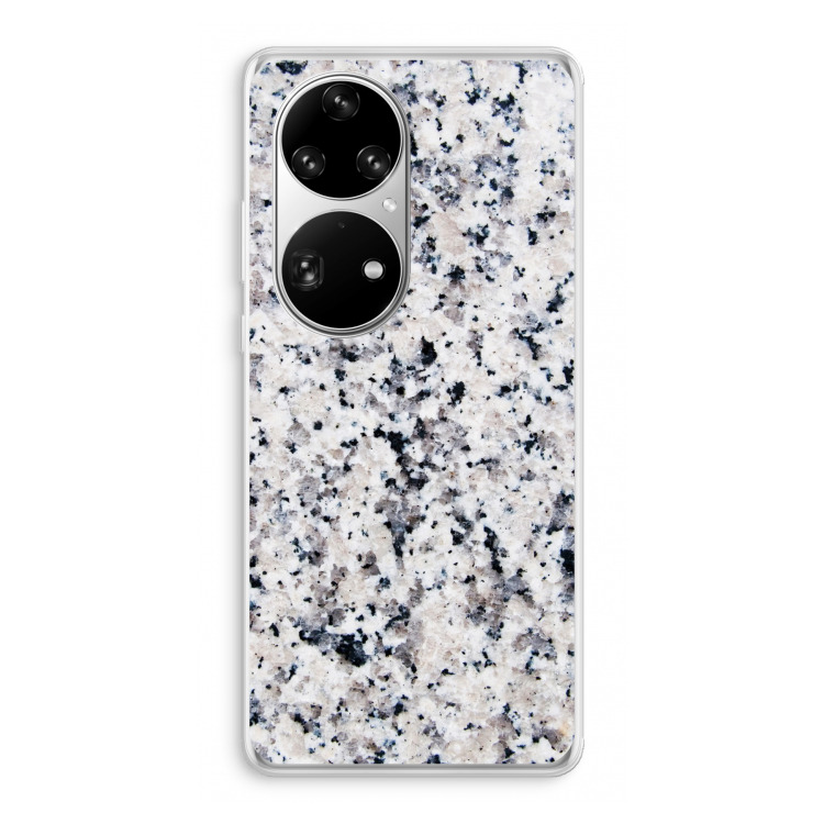 Gespikkelde marmer: Huawei P50 Pro Transparant Hoesje