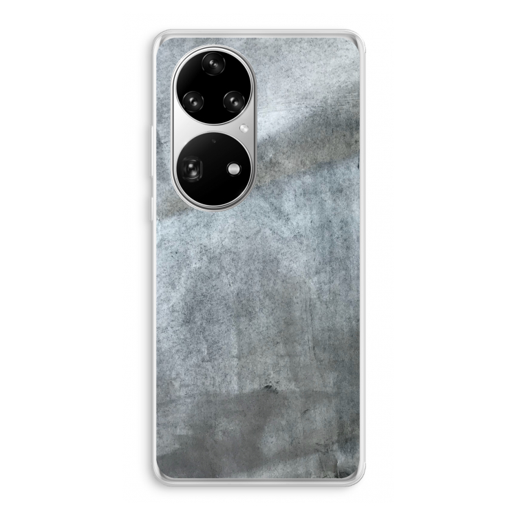 Grey Stone: Huawei P50 Pro Transparant Hoesje