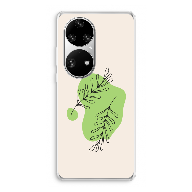 Beleaf in you: Huawei P50 Pro Transparant Hoesje