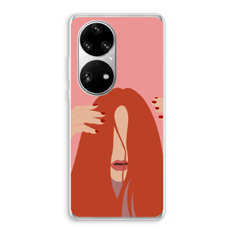 Woke up like this: Huawei P50 Pro Transparant Hoesje