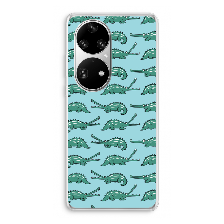 Kroko: Huawei P50 Pro Transparant Hoesje