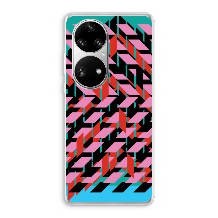 Skew Blush 2: Huawei P50 Pro Transparant Hoesje