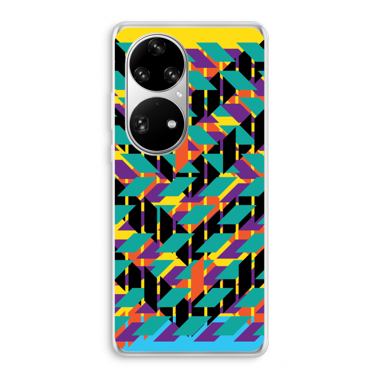 Skew Bee 1: Huawei P50 Pro Transparant Hoesje