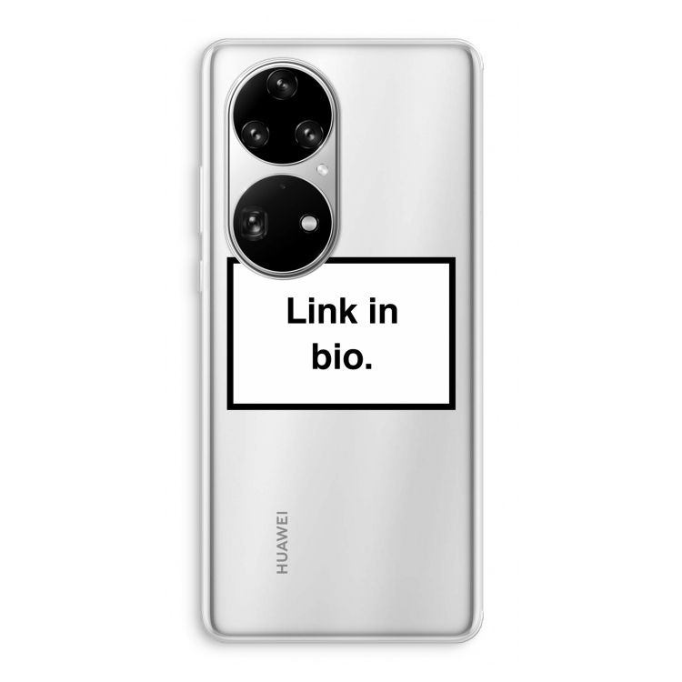 Link in bio: Huawei P50 Pro Transparant Hoesje