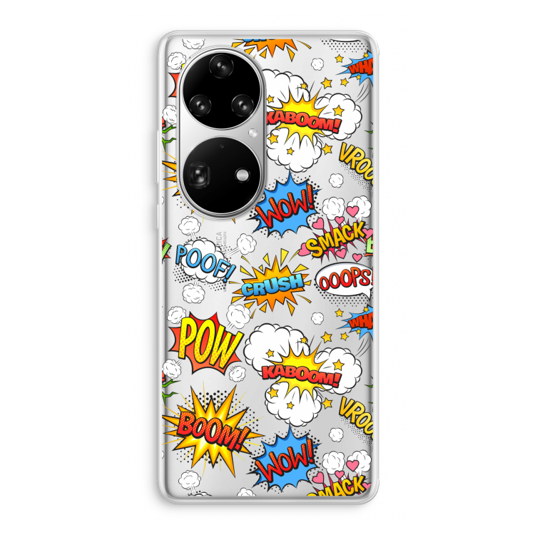 Pow Smack: Huawei P50 Pro Transparant Hoesje