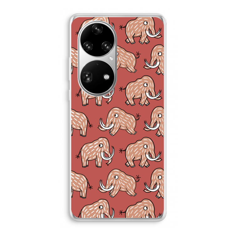 Mammoet: Huawei P50 Pro Transparant Hoesje