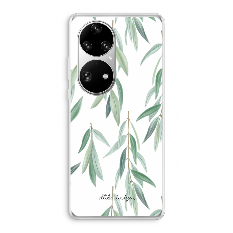 Branch up your life: Huawei P50 Pro Transparant Hoesje