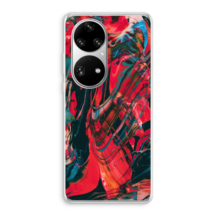 Endless Descent: Huawei P50 Pro Transparant Hoesje