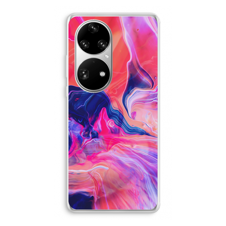 Earth And Ocean: Huawei P50 Pro Transparant Hoesje