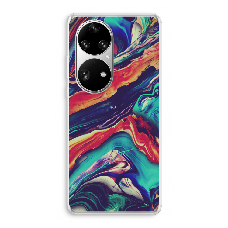 Chameleon Sun: Huawei P50 Pro Transparant Hoesje
