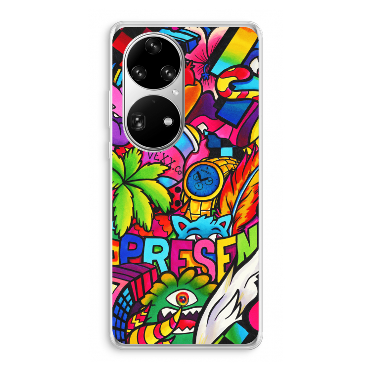 Represent: Huawei P50 Pro Transparant Hoesje