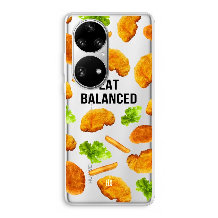 Eat Balanced: Huawei P50 Pro Transparant Hoesje