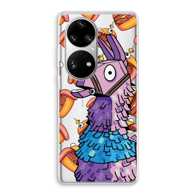 Loot Burger: Huawei P50 Pro Transparant Hoesje