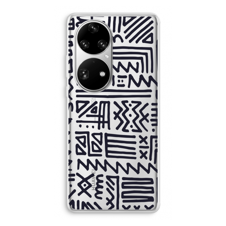 Marrakech print: Huawei P50 Pro Transparant Hoesje