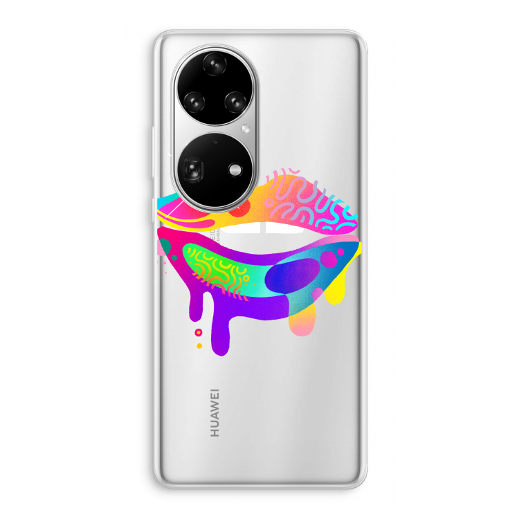 Lip Palette: Huawei P50 Pro Transparant Hoesje