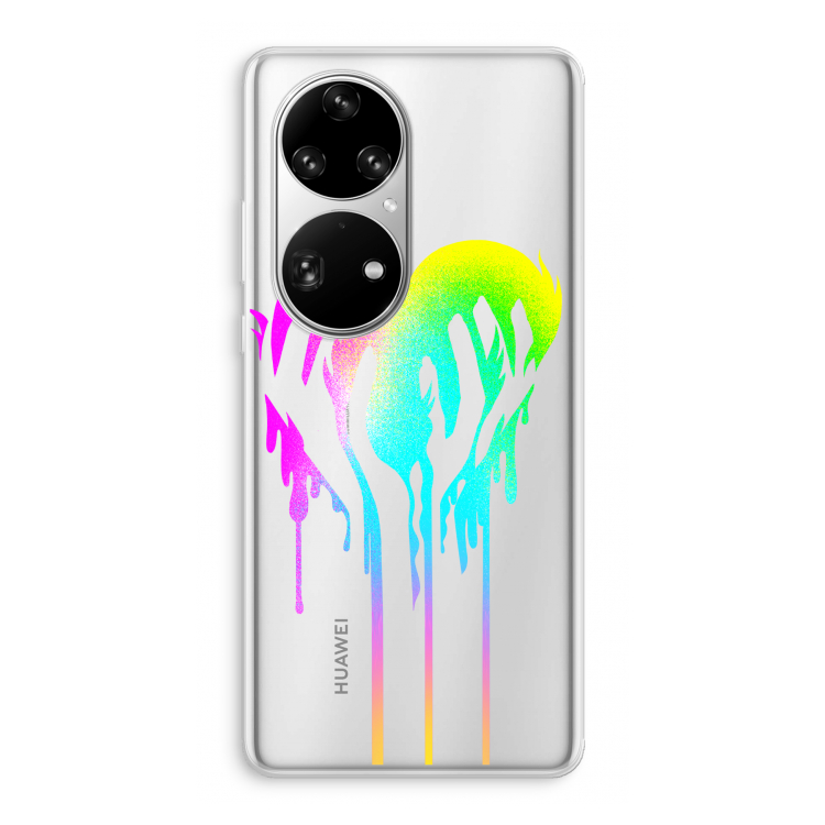 Hold My Heart: Huawei P50 Pro Transparant Hoesje