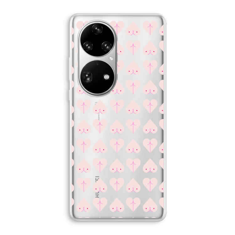 Ass 'n Titties: Huawei P50 Pro Transparant Hoesje