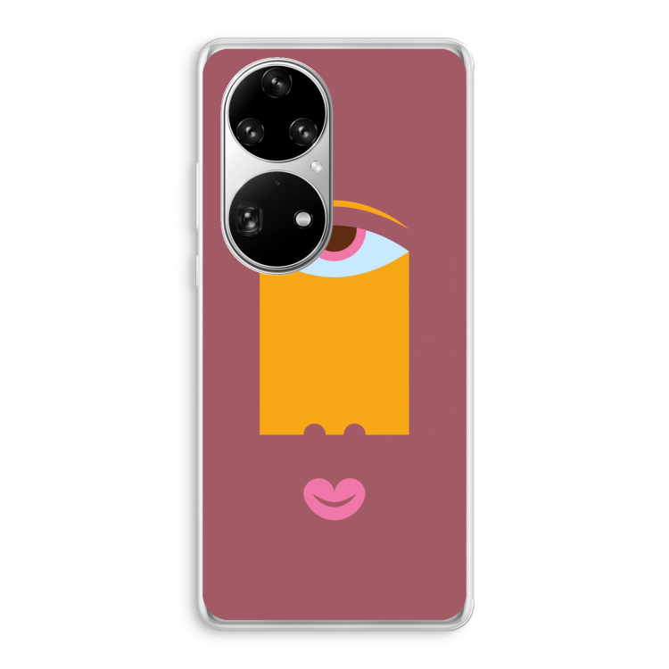 Mono V: Huawei P50 Pro Transparant Hoesje