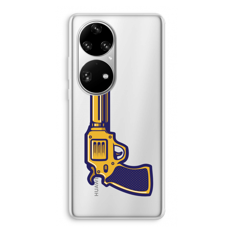 Pew Pew Pew: Huawei P50 Pro Transparant Hoesje